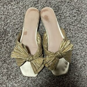 Gold Daphne sandals